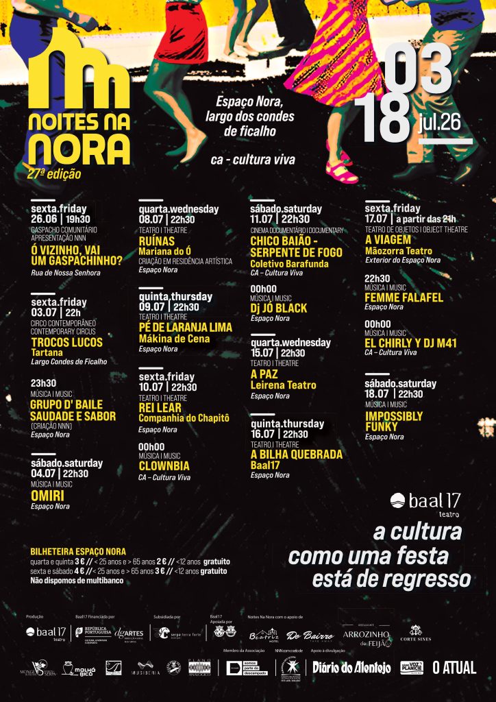 cartaz programa NNN26